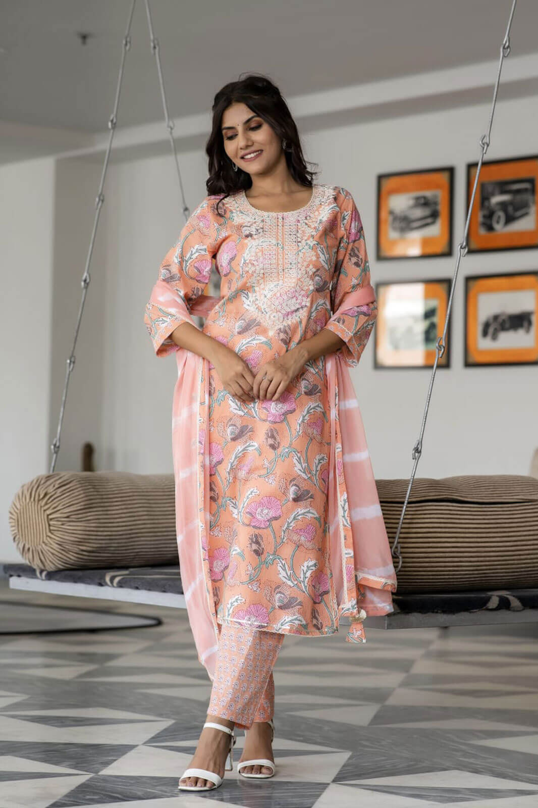 Maisha Floral Printed Suit Set