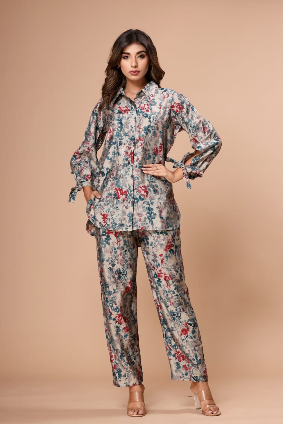 Milan Floral Printed Co-Ord Set