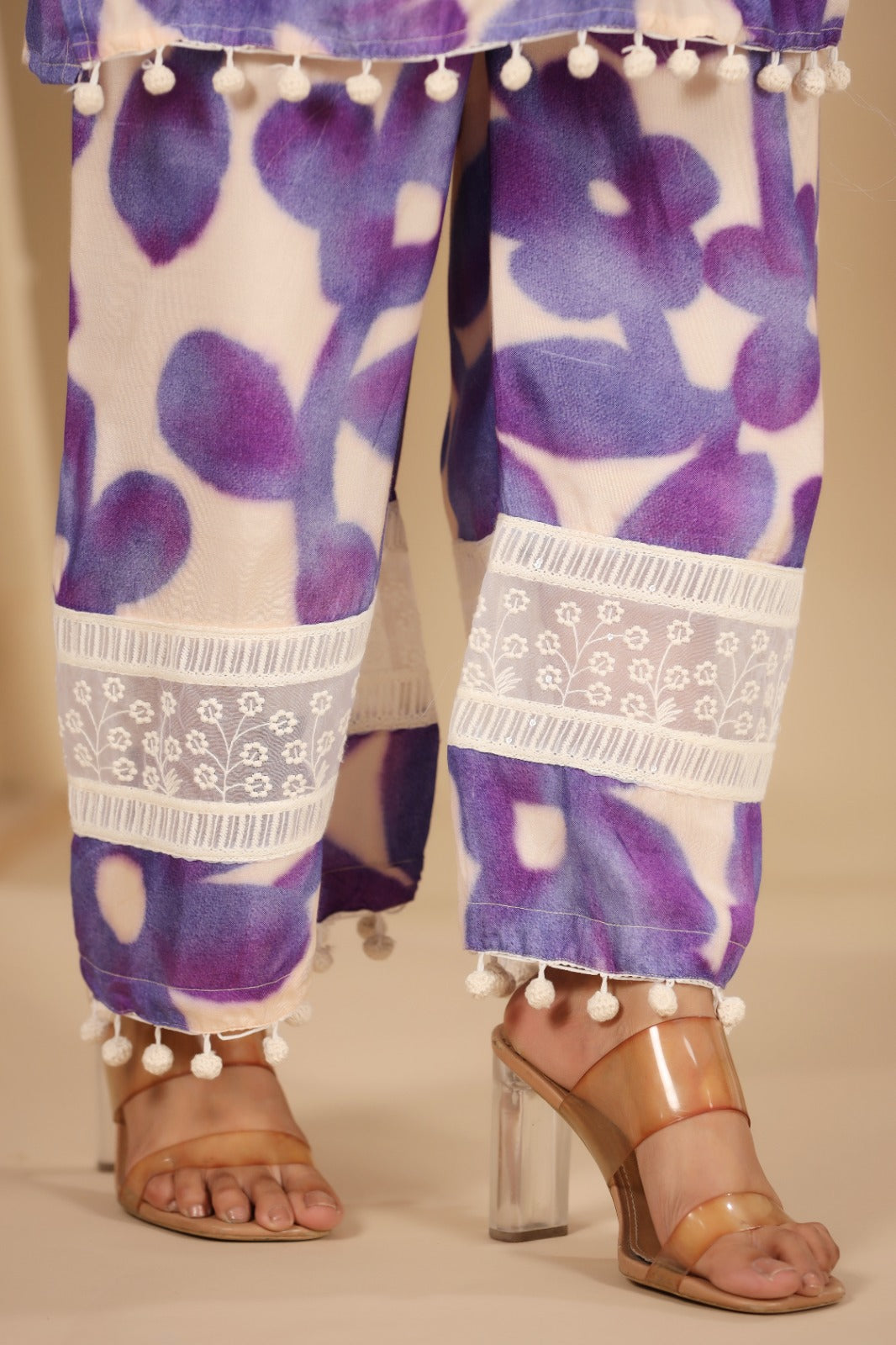 Navya Pakistani style Lavender Co-Ord Set